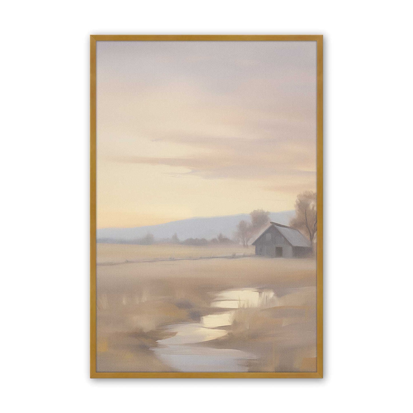 [Color:Polished Gold], Picture of art in a Polished Gold frame