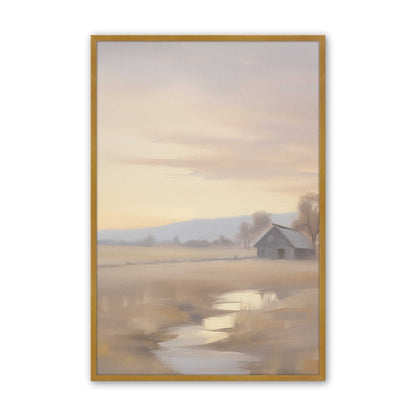 Quiet Country Scenes Art Print, Set of 2