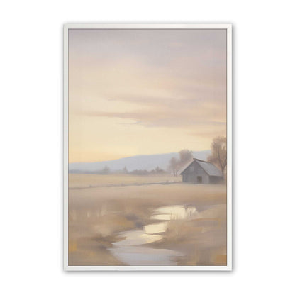 [Color:Opaque White], Picture of art in a Opaque White frame