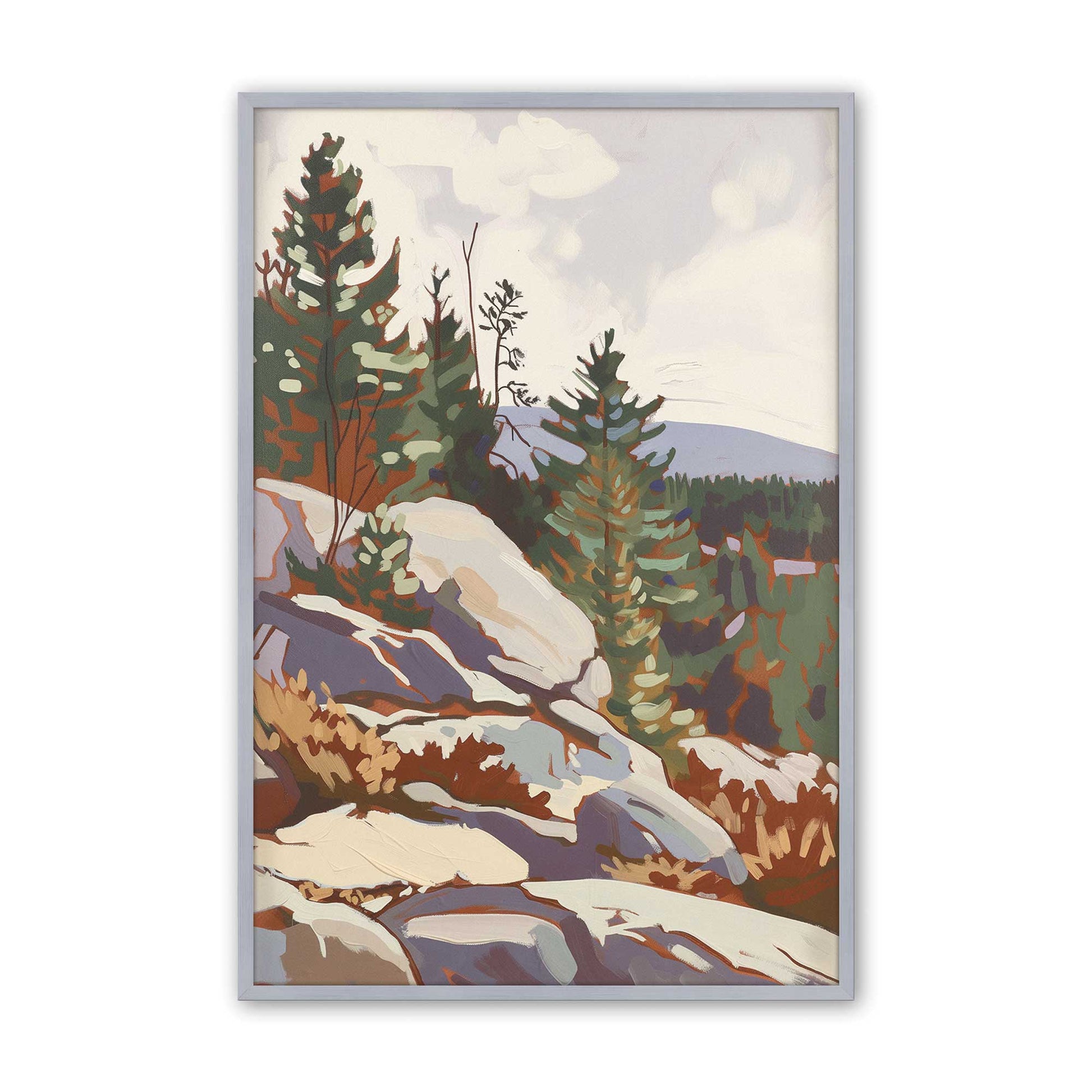 [Color:Polished Chrome], Picture of art in a Polished Chrome frame