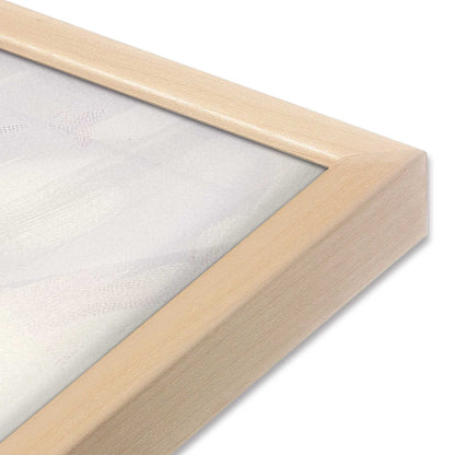 [Color:Raw Maple], Picture of art in a Raw Maple frame at an angle