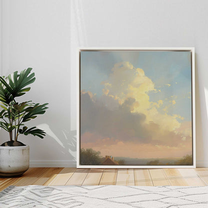 Radiant Evening Clouds I Canvas Print