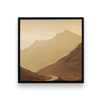 Endless Mountain Roads Canvas Print, Set of 2