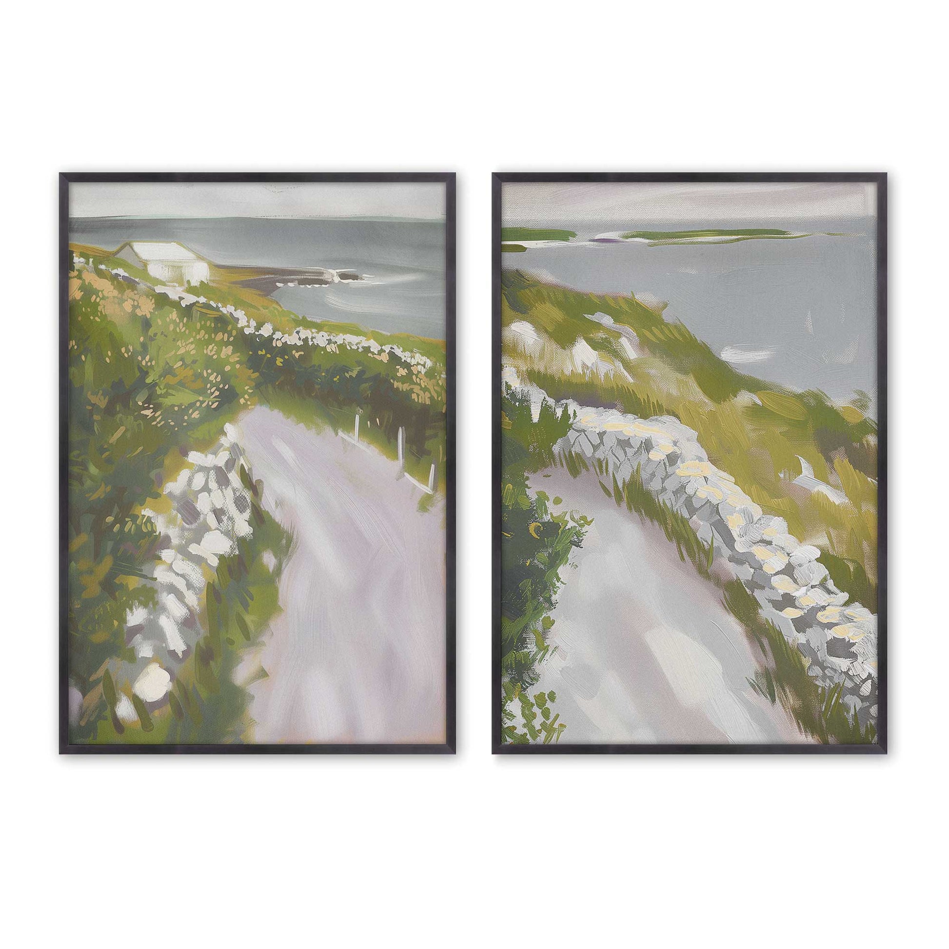 [Color:Weathered Zinc], Picture of art in a Weathered Zinc frame