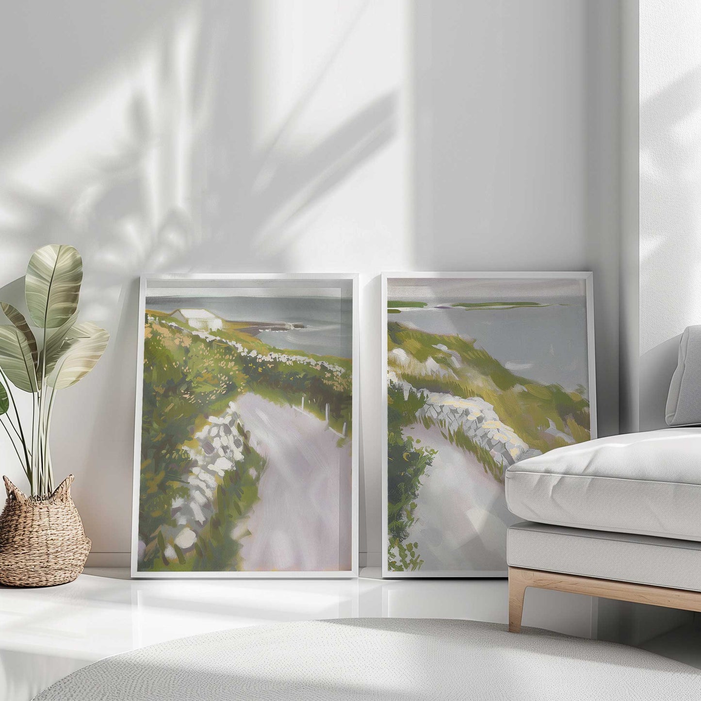 [Color:Brushed Gold], Picture of art in a Brushed Gold frame