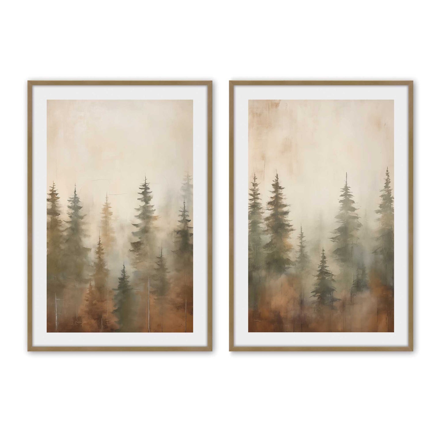 [Color:Brushed Gold], Picture of art in a Brushed Gold frame