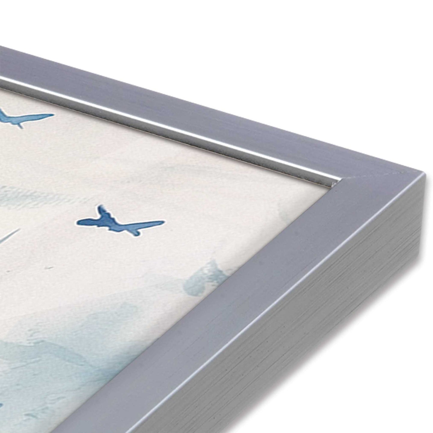 [Color:Polished Chrome], Picture of art in a Polished Chrome frame