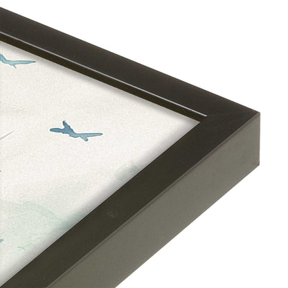 [Color:Satin Black], Picture of art in a Satin Black frame