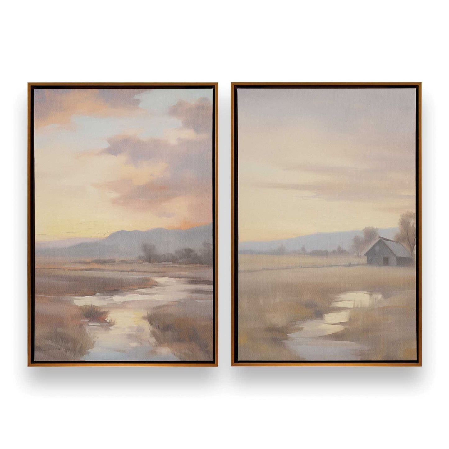 [Color:Polished Gold], Picture of art in a Polished Gold frame