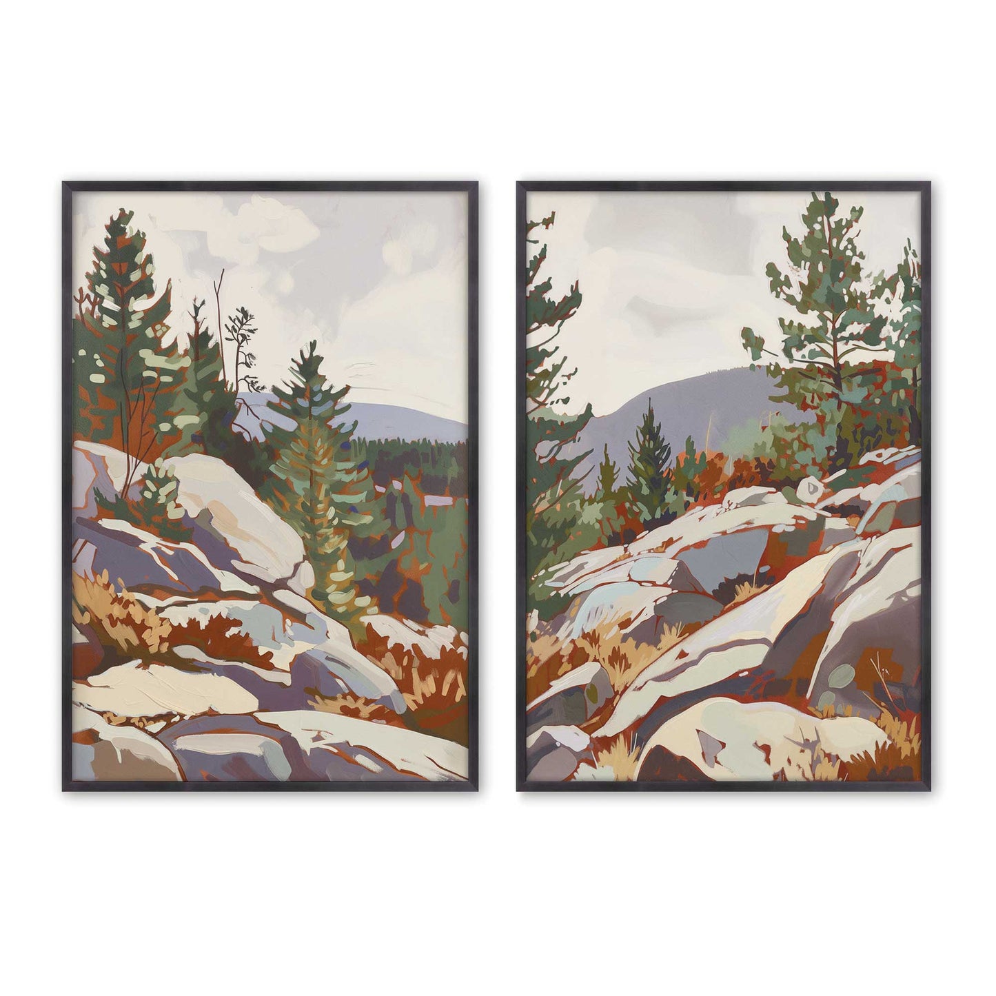 [Color:Weathered Zinc], Picture of art in a Weathered Zinc frame