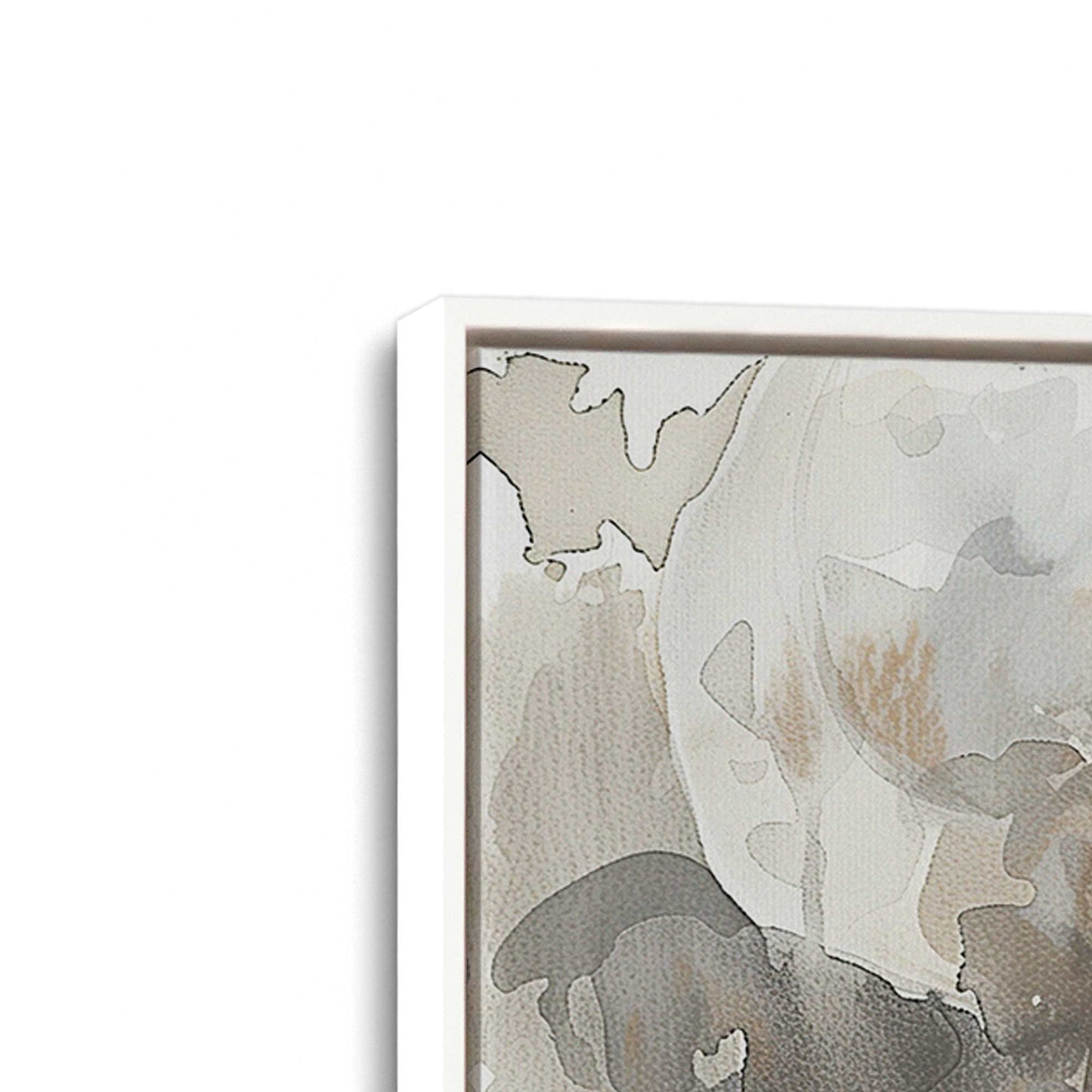 Bisons in Watercolor Canvas Print, Set of 2