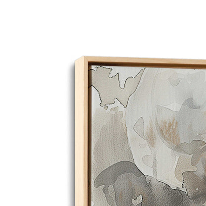 Bisons in Watercolor Canvas Print, Set of 2