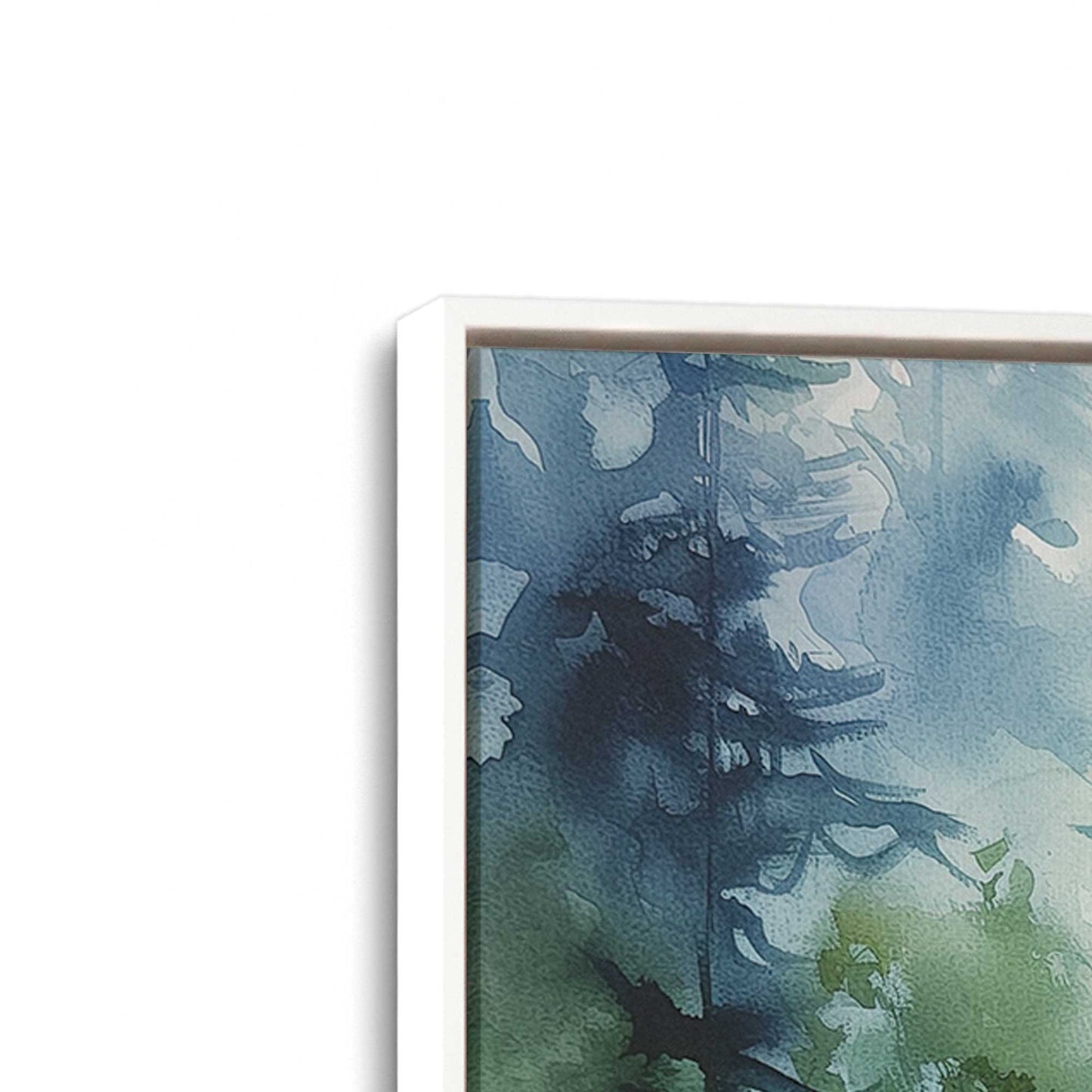 Quiet Forest Morning Canvas Print, Set of 2