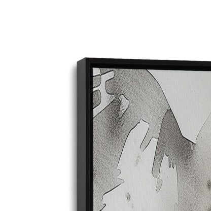 Watercolor Cows Canvas Print, Set of 2