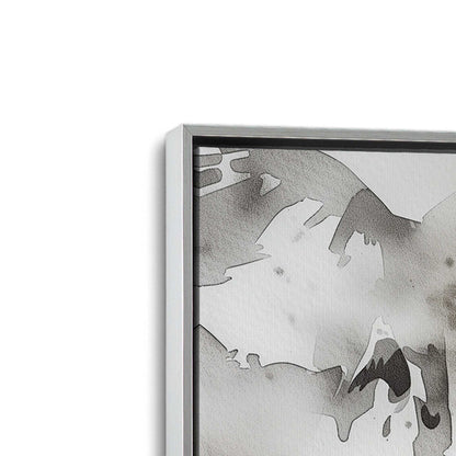 Watercolor Cows Canvas Print, Set of 2