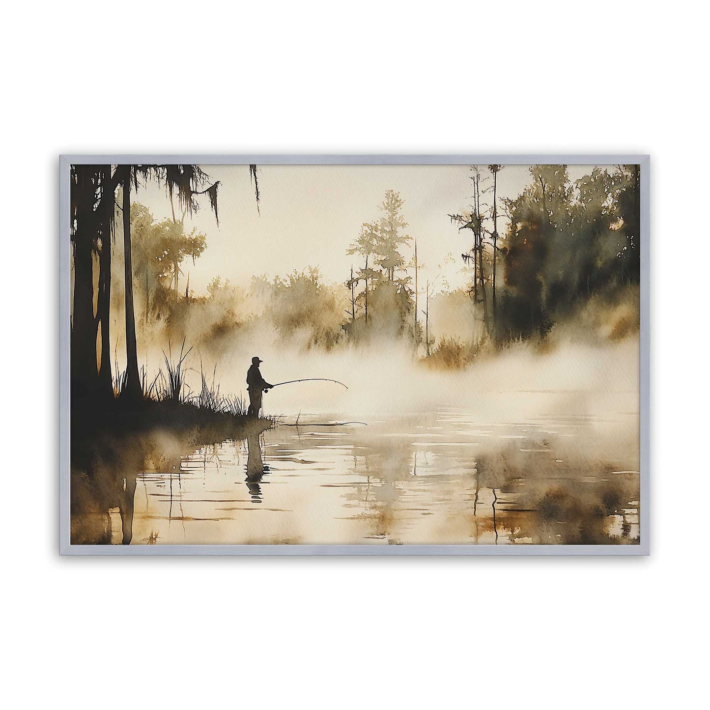 [Color:Polished Chrome], Picture of art in a Polished Chrome frame