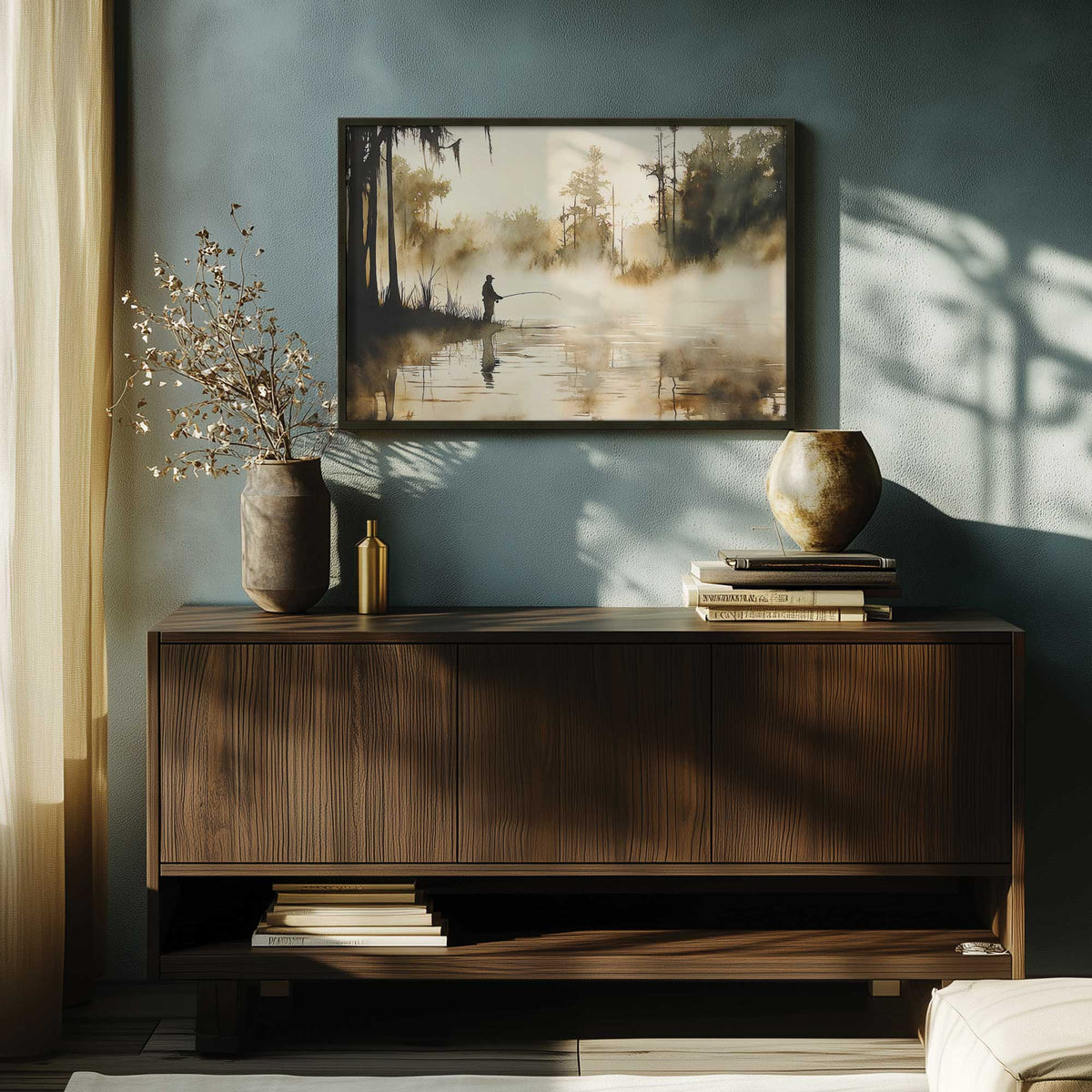 Picture of art in a room
