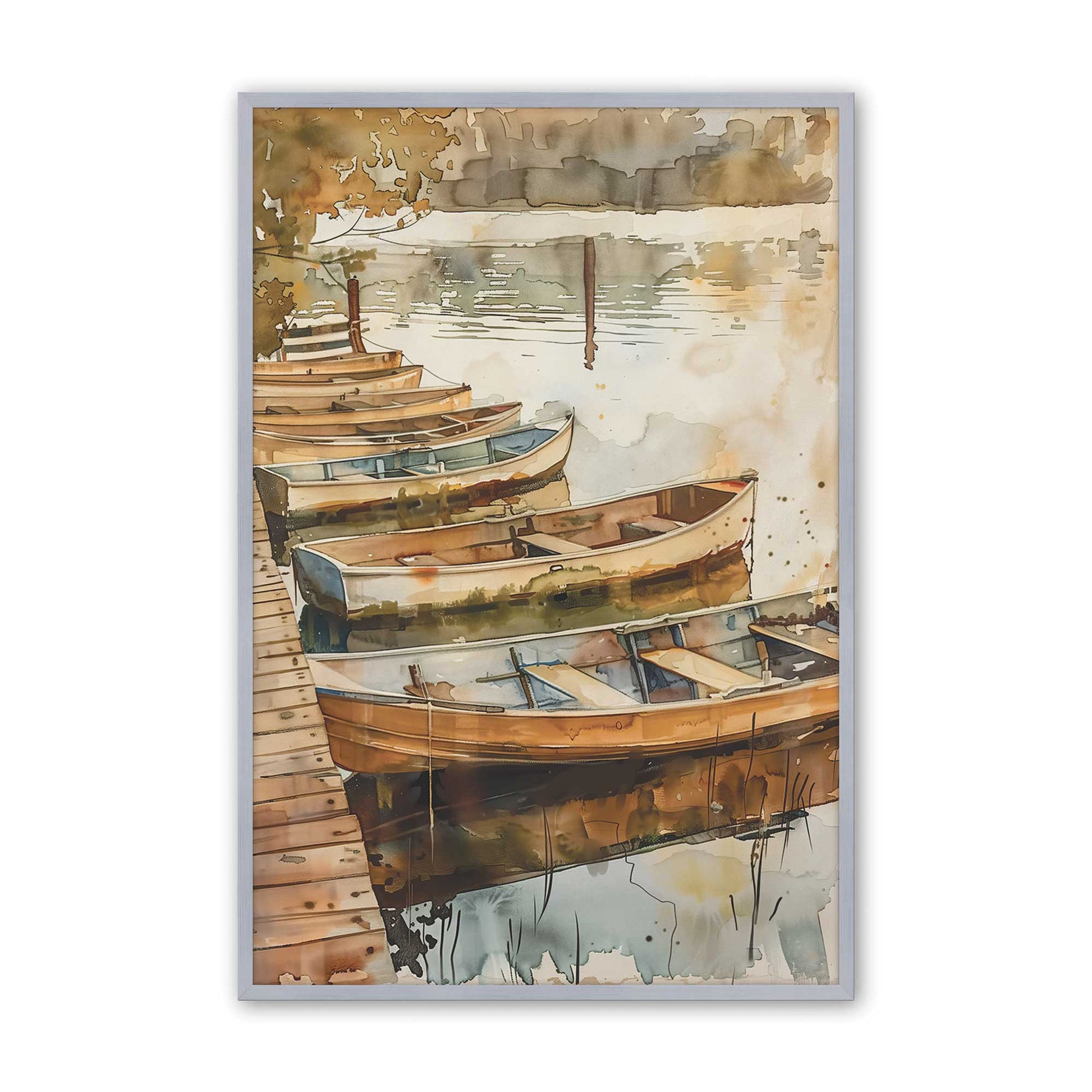 [Color:Polished Chrome], Picture of art in a Polished Chrome frame