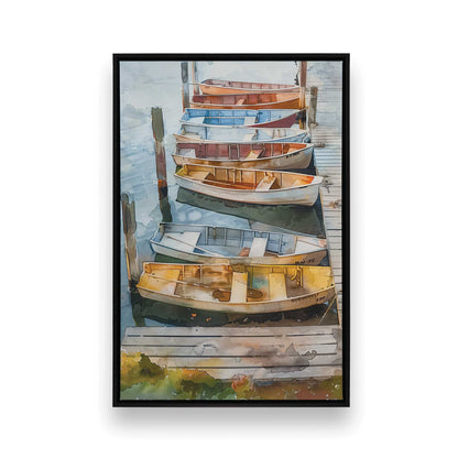 [Color:Satin Black], Picture of art in a Satin Black frame