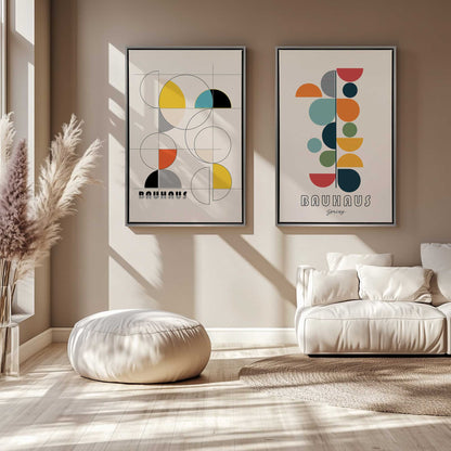 [Color:Opaque White], Picture of art in a White frame