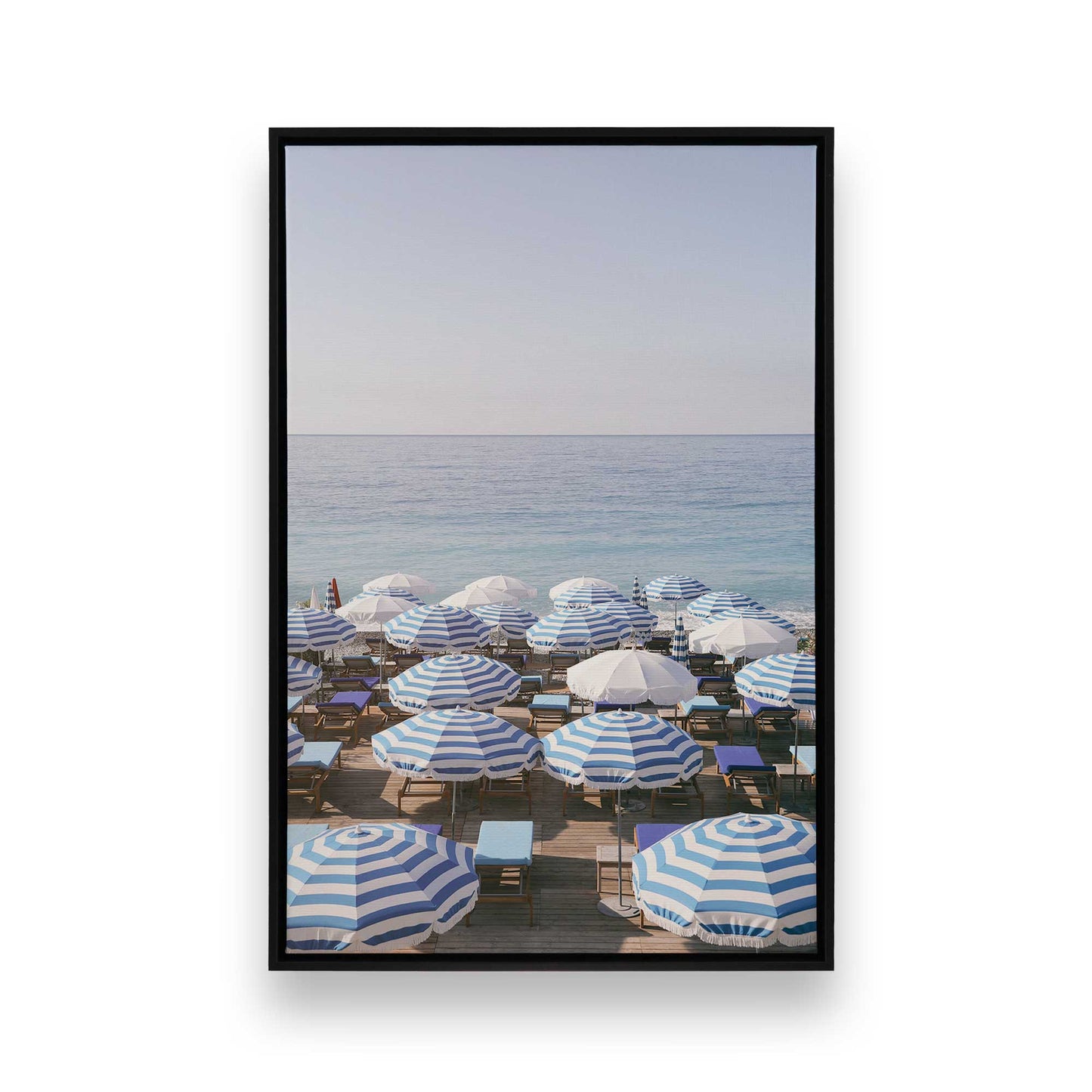 [Color:Satin Black], Picture of art in a Satin Black frame