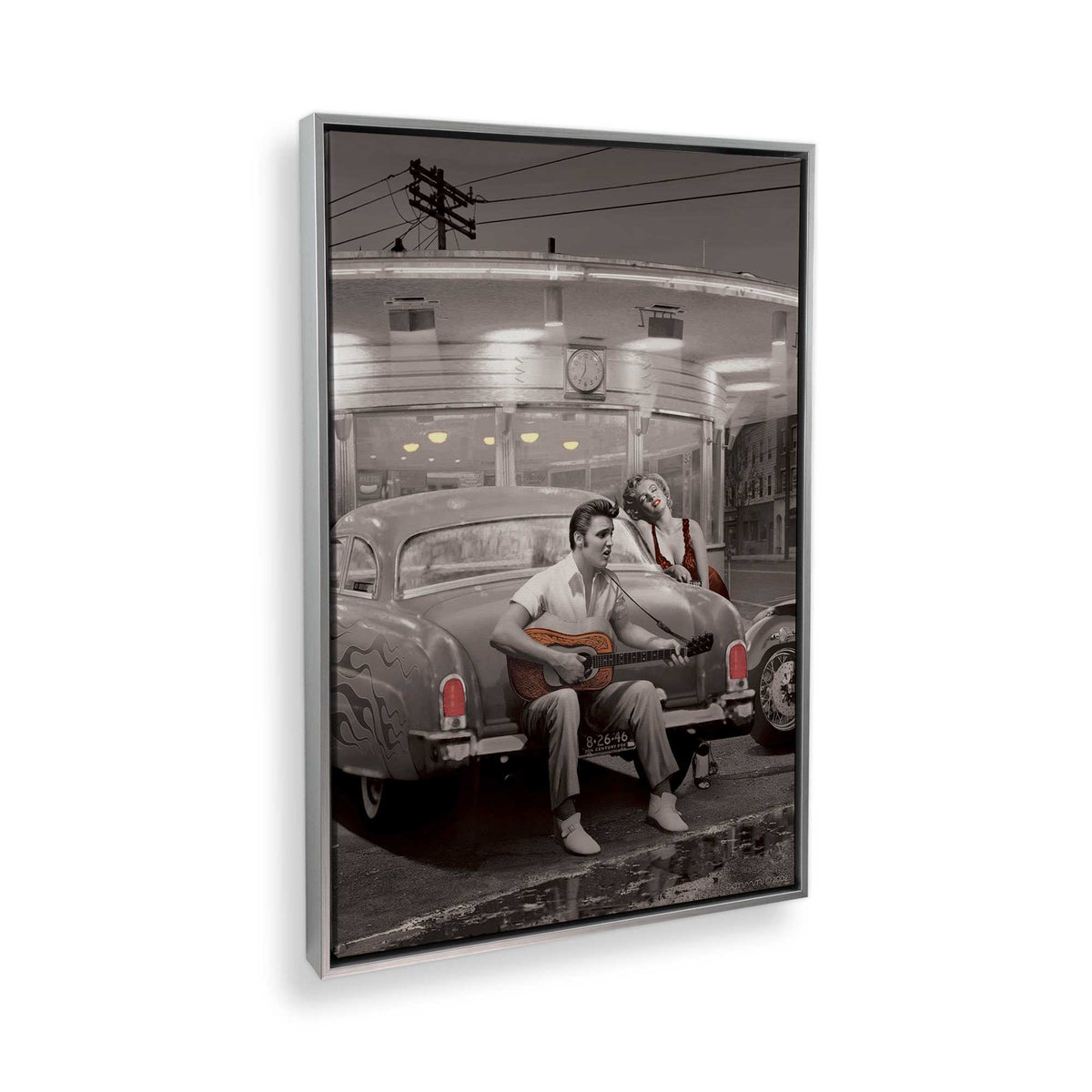 [Color:Polished Chrome], Picture of the corner of the art