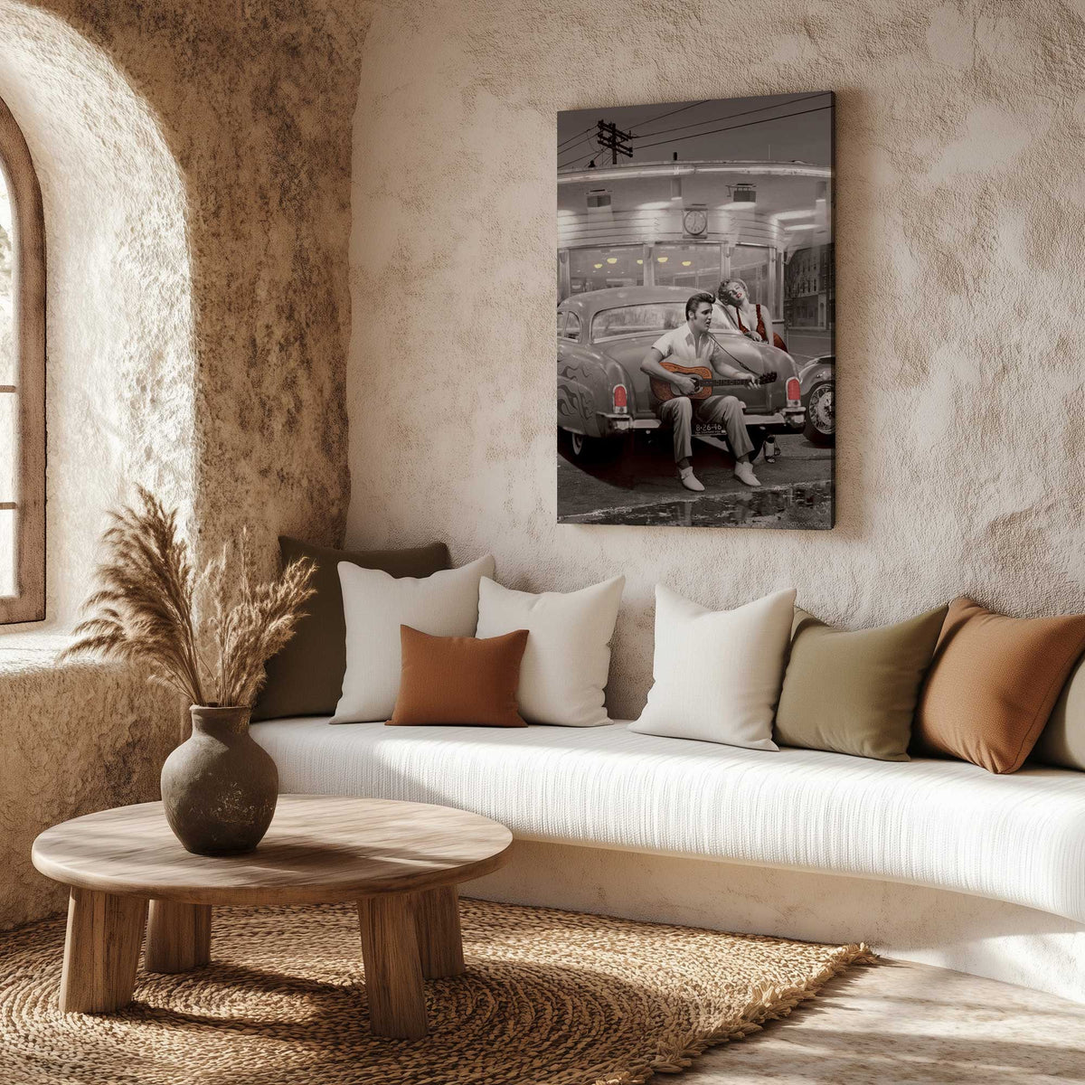 Picture of art in a room