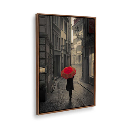 [Color:Walnut], Picture of the corner of the art