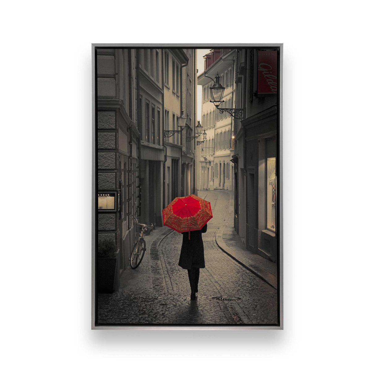 [Color:Polished Chrome], Picture of art in a Polished Chrome frame