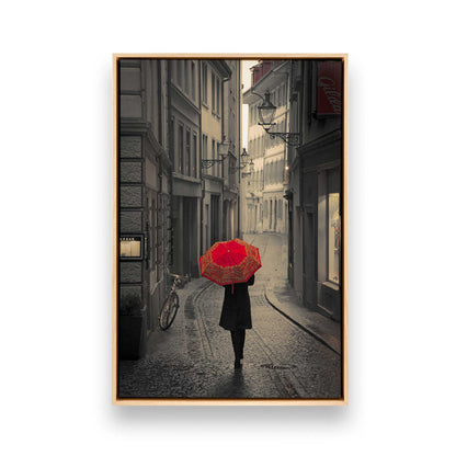 [Color:American Maple], Picture of art in a American Maple frame