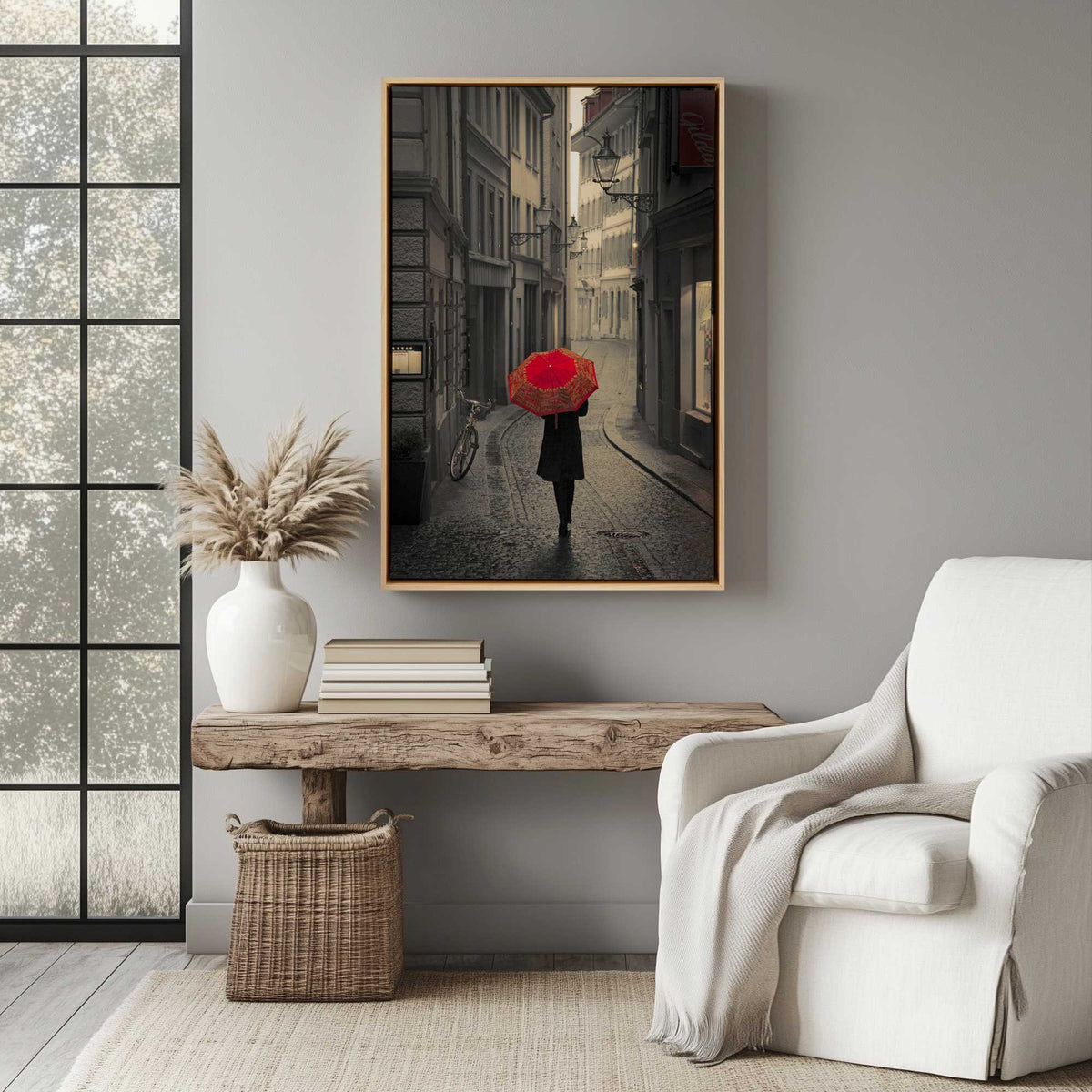 Picture of art in a room
