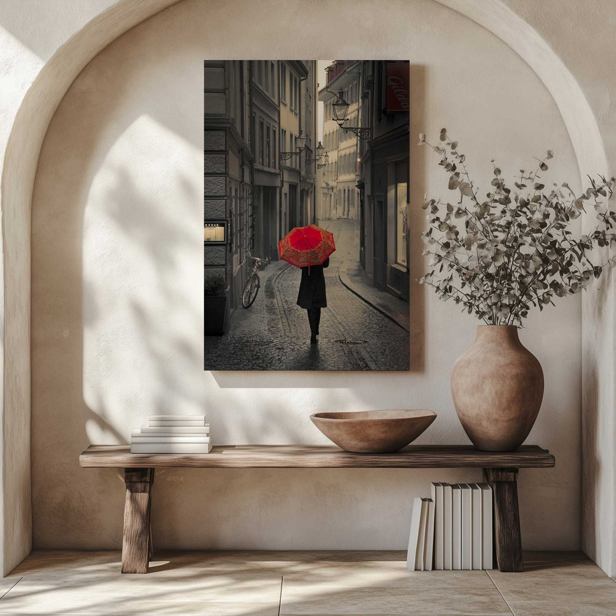 Picture of art in a room