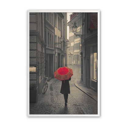 [Color:Opaque White], Picture of art in a Opaque White frame