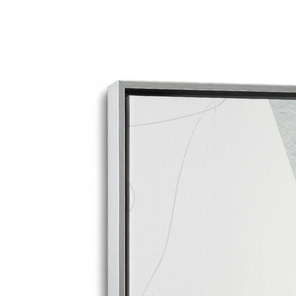 [Color:Polished Chrome], Picture of art in a Polished Chrome frame at an angle