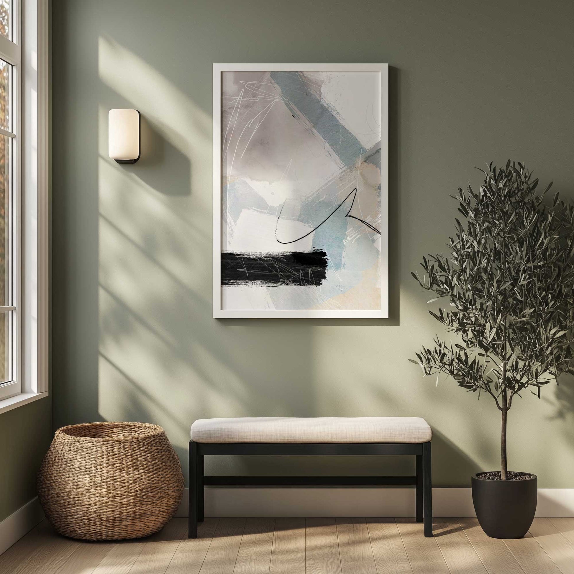 [SPECIAL],[LIFESTYLE], Picture of art hanging in a room