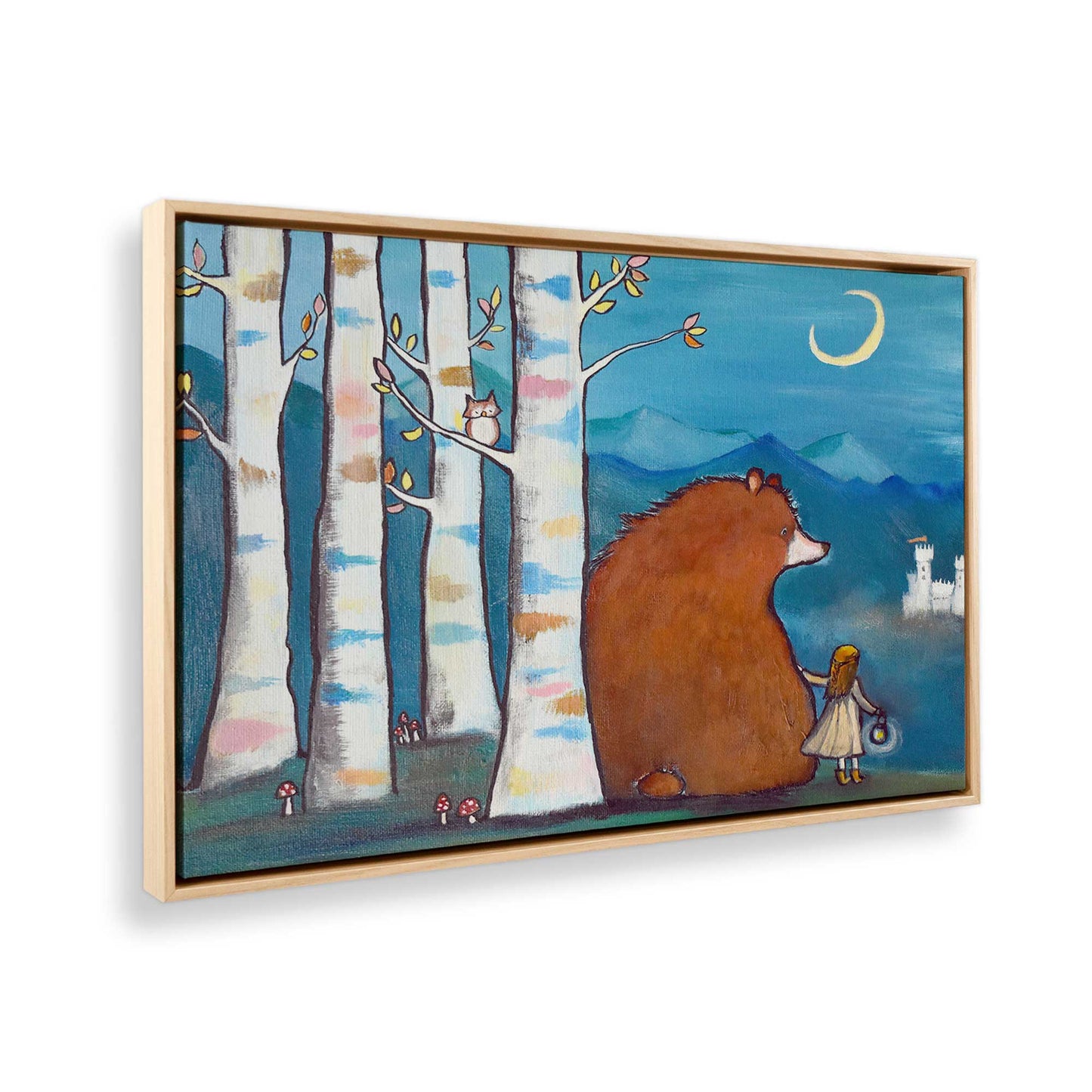 [Color:American Maple], Picture of the corner of the art