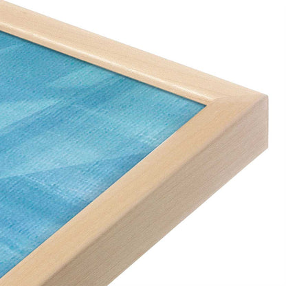 [Color:Raw Maple], Picture of art in a Raw Maple frame at an angle