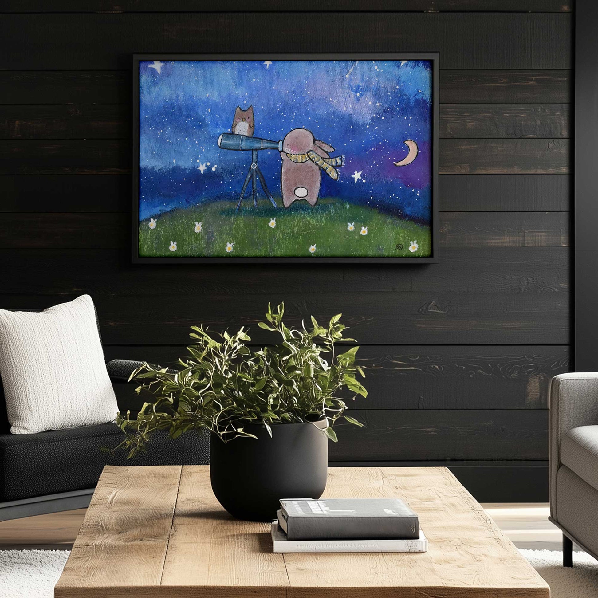 [LIFESTYLE],[SPECIAL], Art in a room