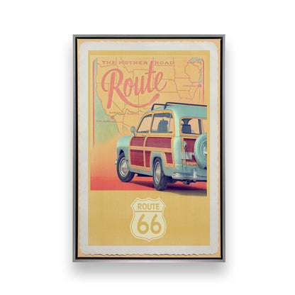 [Color:Polished Chrome], Picture of art in a Polished Chrome frame