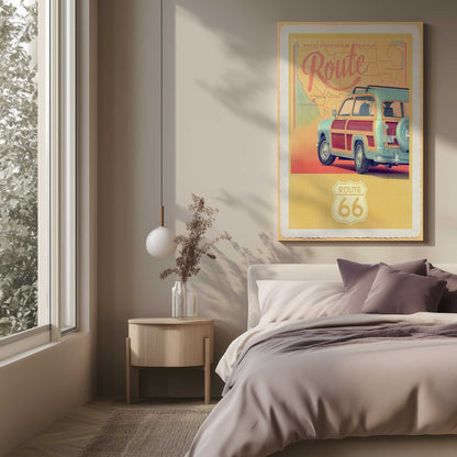 Picture of art in a room