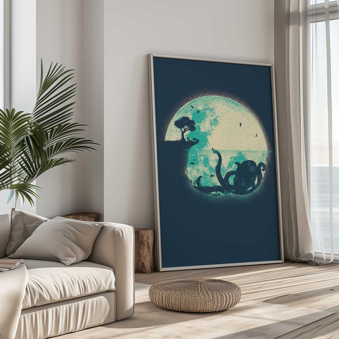 [SPECIAL],[LIFESTYLE], Picture of art hanging in a room