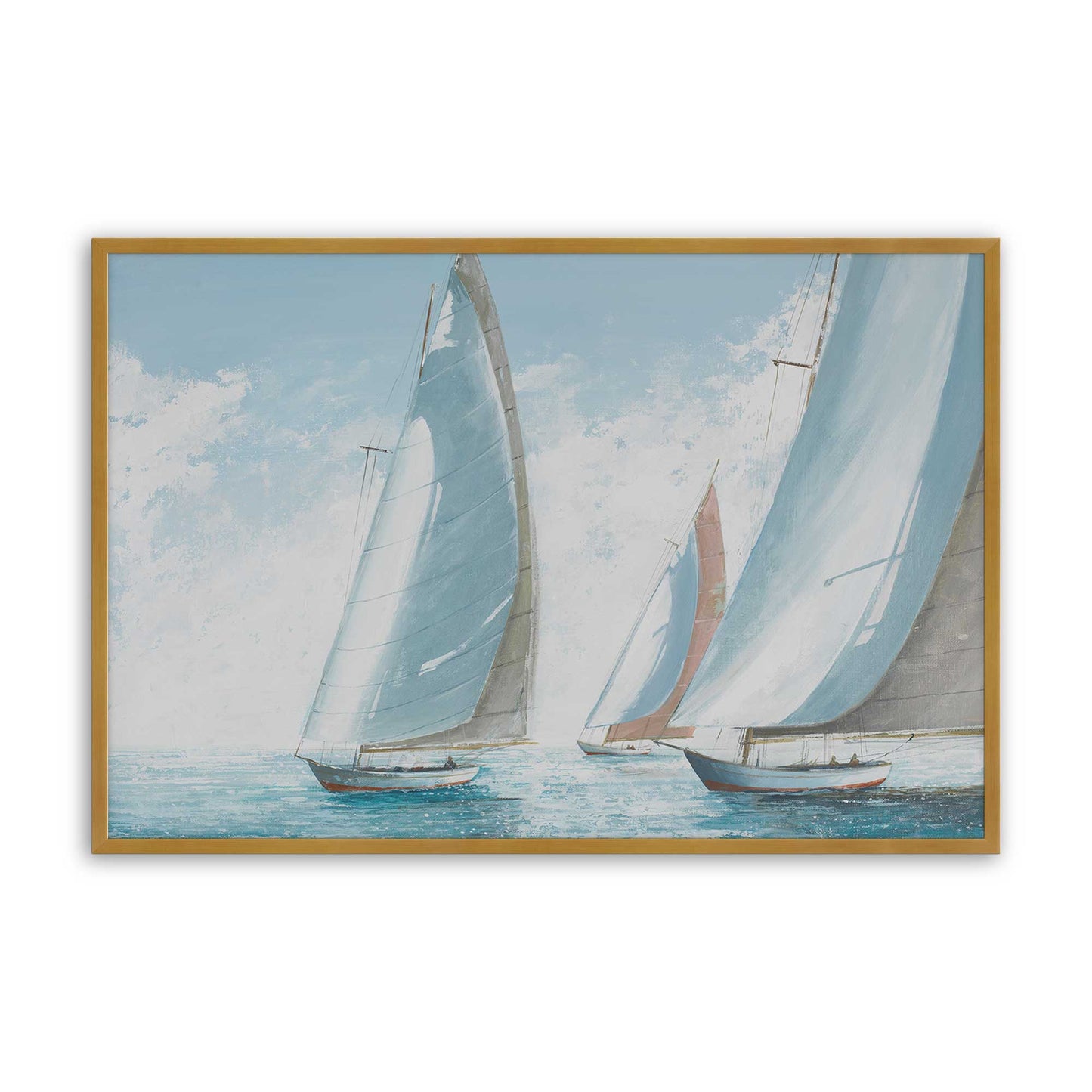 [Color:Polished Gold], Picture of art in a Polished Gold frame