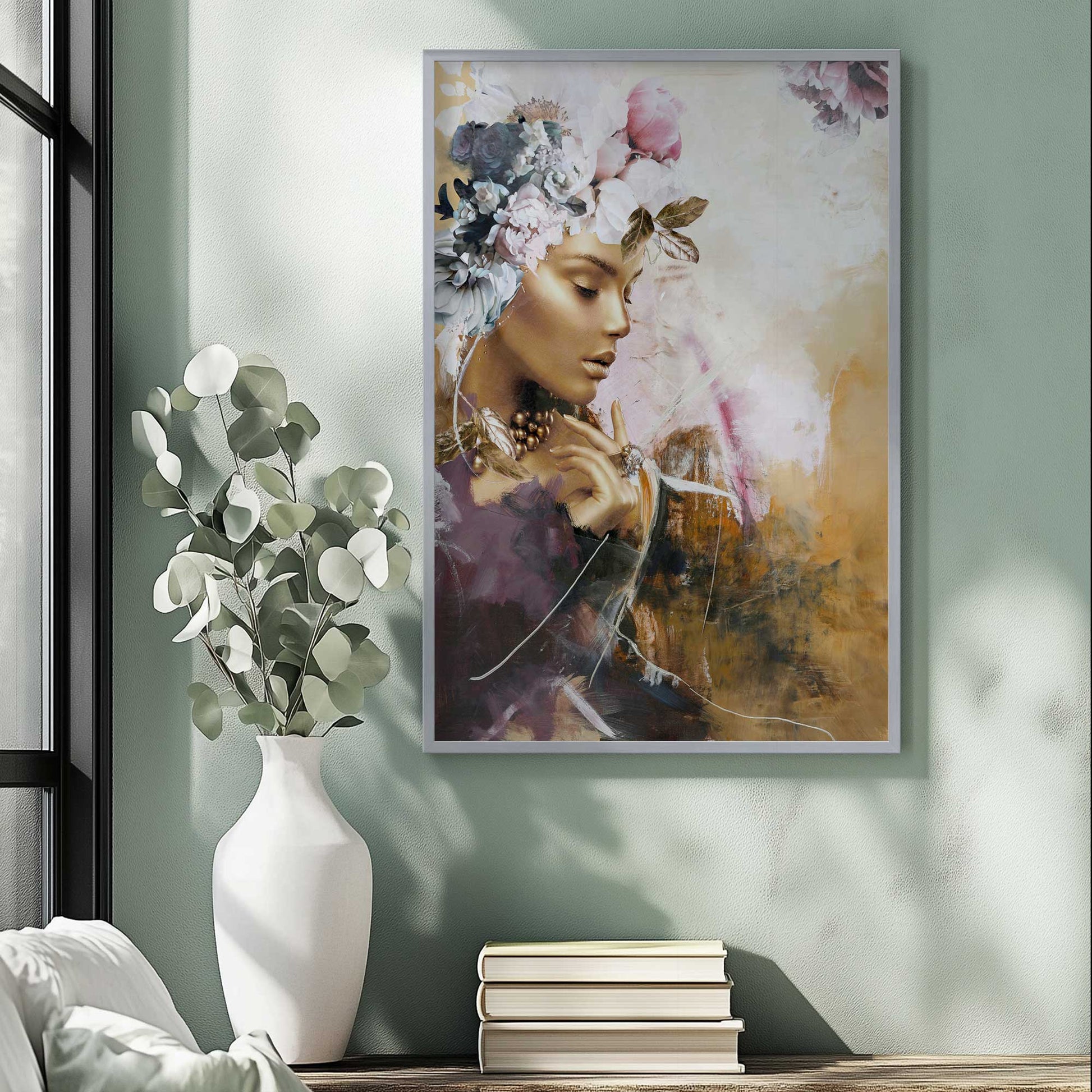 [SPECIAL],[LIFESTYLE], Picture of art hanging in a room