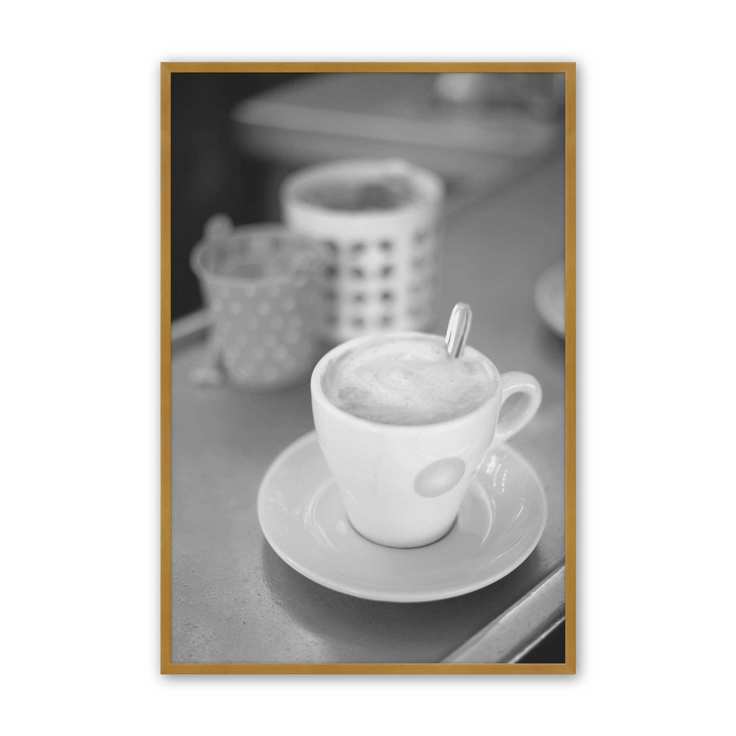 [Color:Polished Gold], Picture of art in a Polished Gold frame