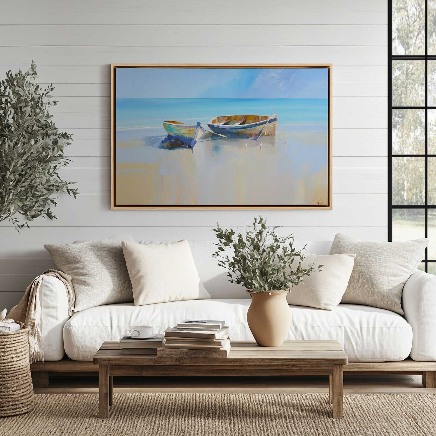 Picture of art in a room