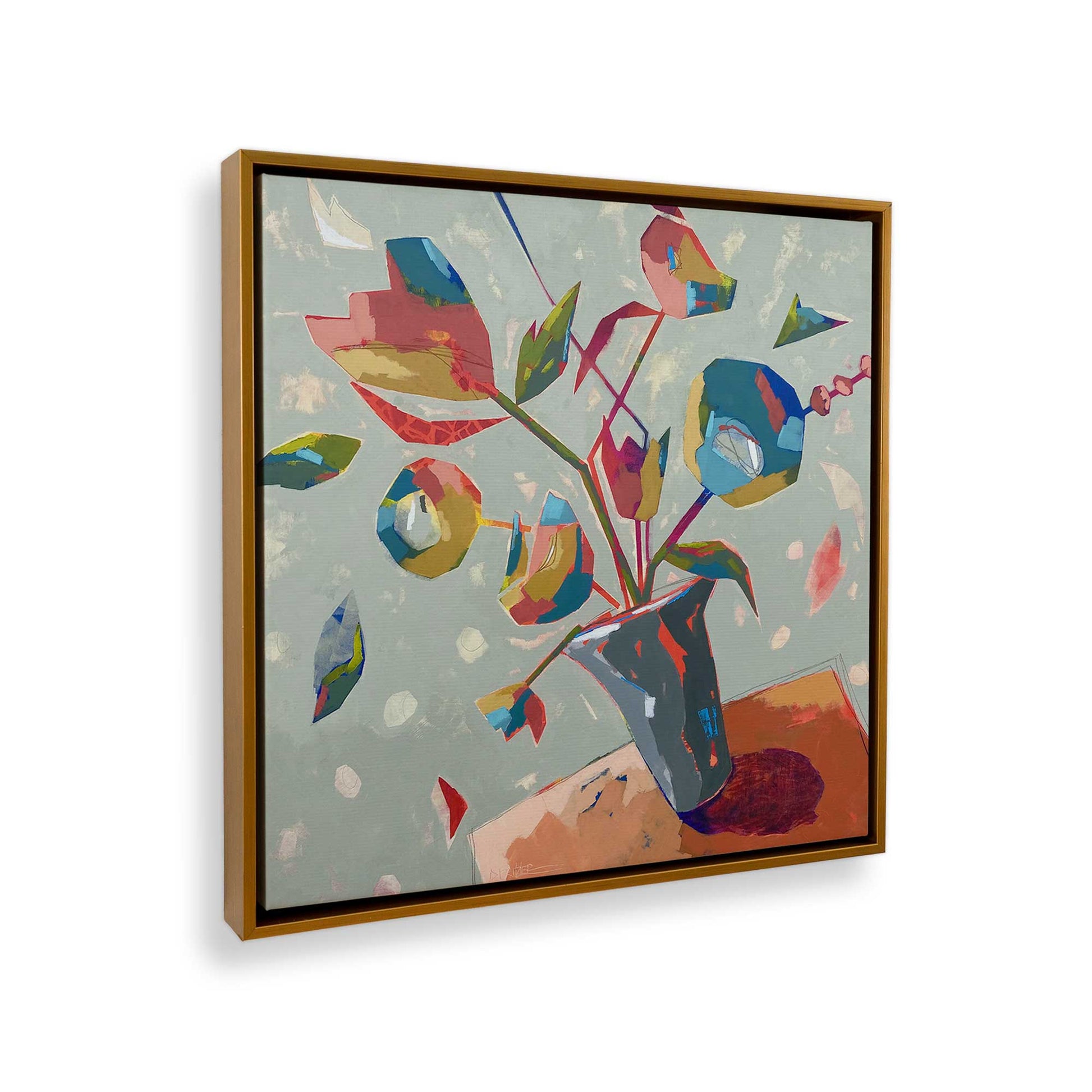[Color:Polished Gold], Picture of the corner of the art