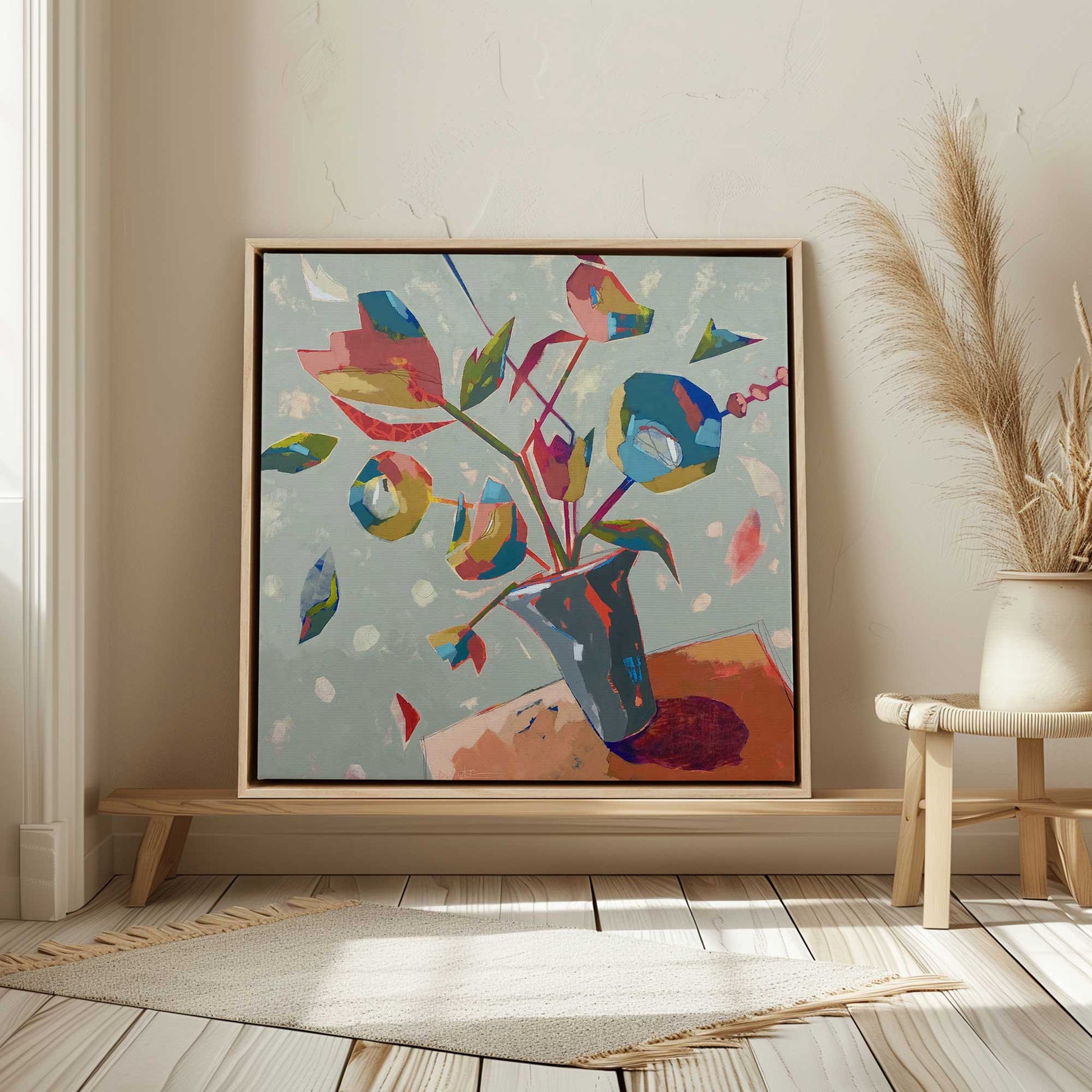Picture of art in a room