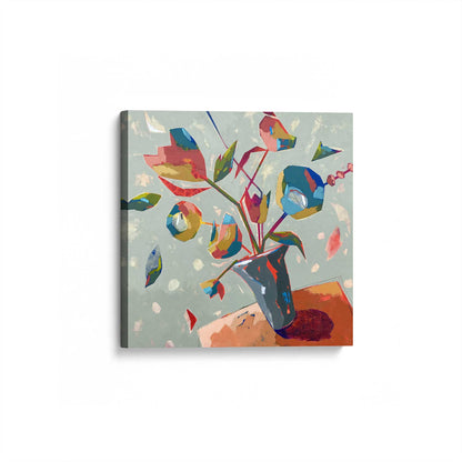 [Color:Stretched Canvas], Picture of art at an angle
