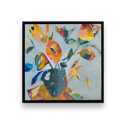 [Color:Satin Black], Picture of art in a Satin Black frame