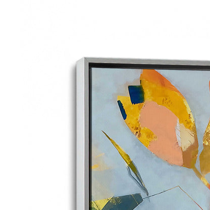 [Color:Polished Chrome], Picture of art in a Polished Chrome frame at an angle